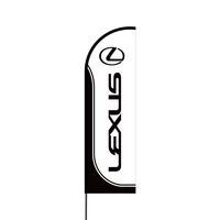 Lexus Flex Banner Flag - 14 (Single Sided)