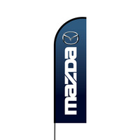 Mazda Flex Banner Flag - 14 (Single Sided)