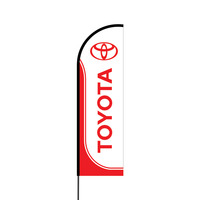 Toyota Flex Banner Flag - 14 (Single Sided)
