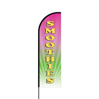 Smoothies Flex Banner Flag - 14 (Single Sided)