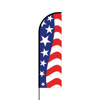 American Flex Banner Flag - 14 (Single Sided)