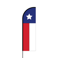 Texas Flex Banner Flag - 14 (Single Sided)
