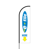 eFile Flex Banner Flag - 14 (Single Sided)