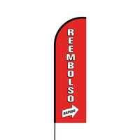 Reembolso Rapido Flex Banner Flag - 14 (Single Sided)