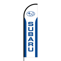 Subaru Flex Banner Flag - 16ft (Single Sided)