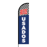 Autos Usados Flex Banner Flag - 16ft (Single Sided)