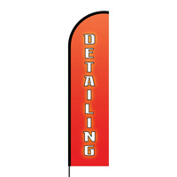 Detailing Flex Banner Flag - 16ft (Single Sided)