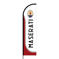 Maserati Flex Banner Flag - 16ft (Single Sided)