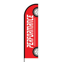 Performance Flex Banner Flag - 16ft (Single Sided)