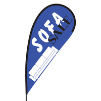 Sofa Sale Flex Blade Flag - 09' Single Sided