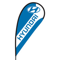 Hyundai Flex Blade Flag - 09' Single Sided