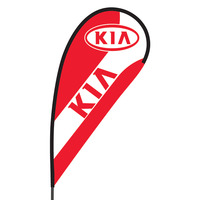 KIA Flex Blade Flag - 09' Single Sided