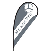 Mercedes Flex Blade Flag - 09' Single Sided