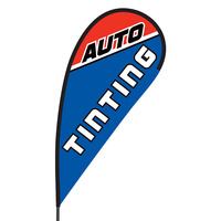 Auto Tinting Flex Blade Flag - 09' Single Sided