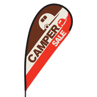 Camper Sale Flex Blade Flag - 09' Single Sided