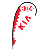 KIA Flex Blade Flag - 09' Single Sided
