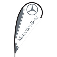 Mercedes Flex Blade Flag - 09' Single Sided