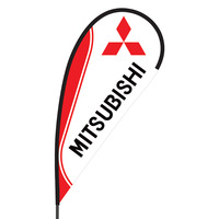 Mitsubishi Flex Blade Flag - 09' Single Sided