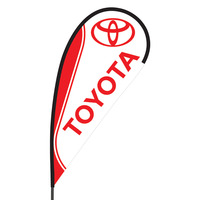 Toyota Flex Blade Flag - 09' Single Sided