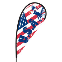 USA Flex Blade Flag - 09' Single Sided