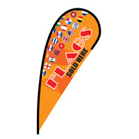 Flags Sold Here Flex Blade Flag - 12'