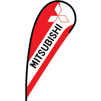 Mitsubishi Flex Blade Flag - 12'