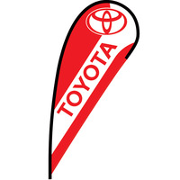 Toyota Flex Blade Flag - 12'