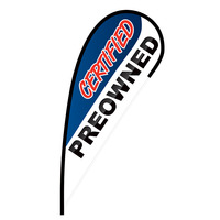 Certified Pre-Owned Flex Blade Flag - 12'