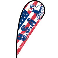 USA Flex Blade Flag - 12'