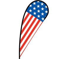 US Flag Flex Blade Flag - 12'