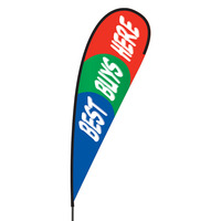 Best Buys Here Flex Blade Flag - 15'