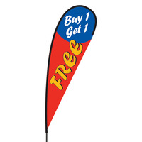 Buy 1 Get 1 Free Flex Blade Flag - 15'