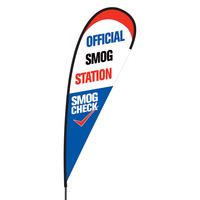 Official Smog Station Flex Blade Flag - 15'