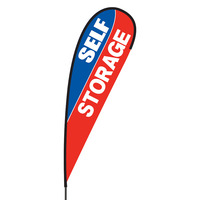 Self Storage Flex Blade Flag - 15'