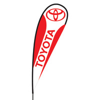 Toyota Flex Blade Flag - 15'