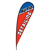 Auto Detailing Flex Blade Flag - 15'
