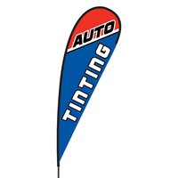 Auto Tinting Flex Blade Flag - 15'