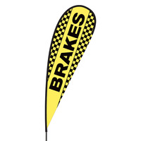 Brakes Flex Blade Flag - 15'