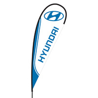 Hyundai Flex Blade Flag - 15'