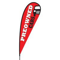 Pre-Owned Cars Flex Blade Flag - 15'