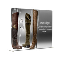 InstaFab™ Straight Back Wall 8 x 8