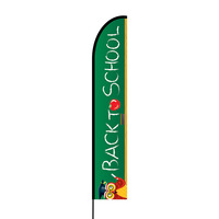 Back to School Flex Banner EVO Flag Single Sided Print