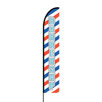 Barbershop Flex Banner EVO Flag Single Sided Print