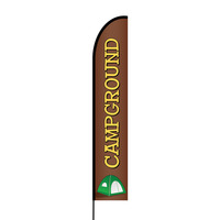 Campground Flex Banner EVO Flag Single Sided Print