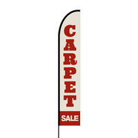 Carpet Sale Flex Banner EVO Flag Single Sided Print