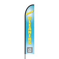 Dry Cleaner Banner EVO Flag Single Sided Print