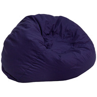 Blue Fabric kids bean bag