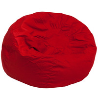 Red Fabric kids bean bag