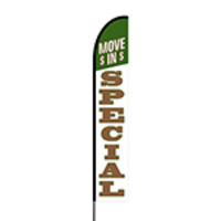 Move in Special Flex Banner EVO Flag Single Sided Print