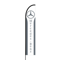 Mercedes Flex Banner EVO Flag Single Sided Print